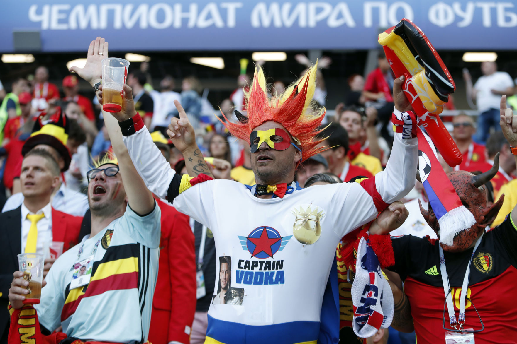 Belgium fans